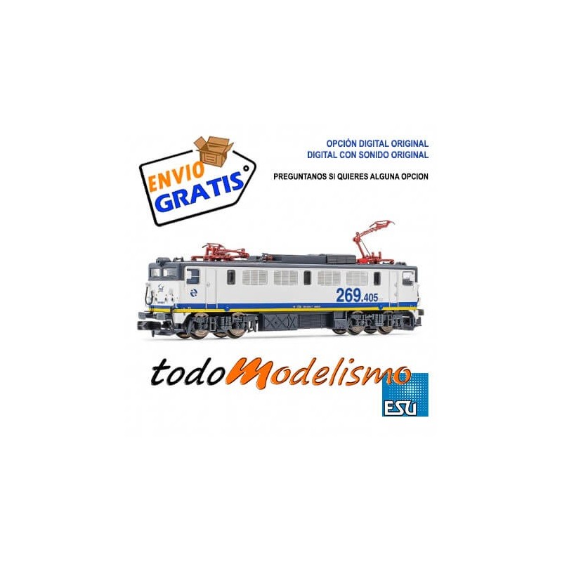 ELECTROTREN HE2018S Locomotora eléctrica 7900 (verde-amarillo), RENFE