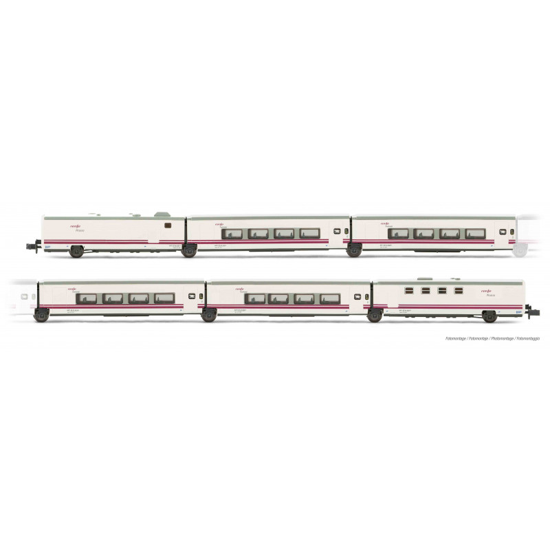 Arnold (N 1: 160) RENFE, Talgo 'Alvia Picasso', conjunto básico de 6 unidades, período VI HN4290